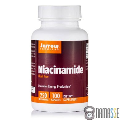 Jarrow Formulas Niacinamide 250 mg, 100 капсул