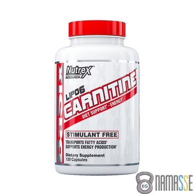 Nutrex Research Lipo-6 Carnitine, 120 капсул