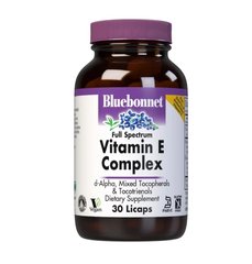 Bluebonnet Full Spectrum Vitamin E, 30 капсул