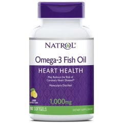 Natrol Omega-3 1000 mg, 90 капсул