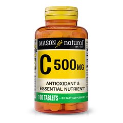 Mason Natural Vitamin C 500 mg, 100 таблеток