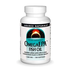 Source Naturals Omega EPA Fish Oil 1000 mg, 100 капсул