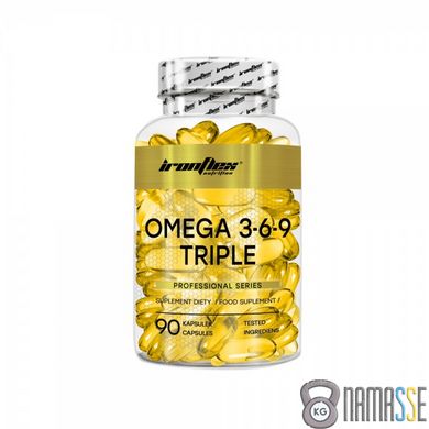 IronFlex Omega 3-6-9 Triple, 90 капсул