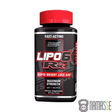 Nutrex Research Lipo-6 RX, 60 капсул