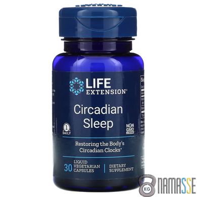 Life Extension Circadian Sleep, 30 вегакапсул