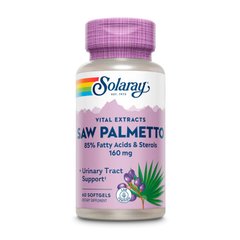 Solaray Saw Palmetto 160 mg, 60 капсул