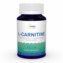 Sunny Caps L-Carnitine 250 mg, 60 капсул