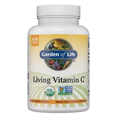 Garden of Life Living Vitamin C, 60 каплет