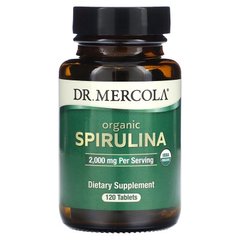 Dr. Mercola Organic Spirulina, 120 таблеток