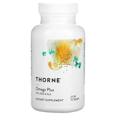 Thorne Omega Plus, 90 капсул