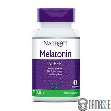 Natrol Melatonin 1 mg, 90 таблеток