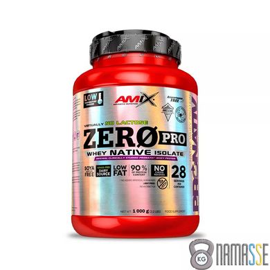 Amix Nutrition ZeroPro Protein, 1 кг Подвійний голландський шоколад