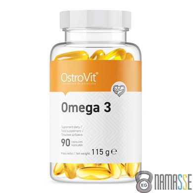 OstroVit Omega 3, 90 капсул