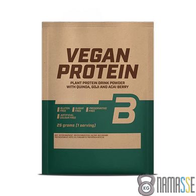 BioTech Vegan Protein, 25 грам Ванільне печиво