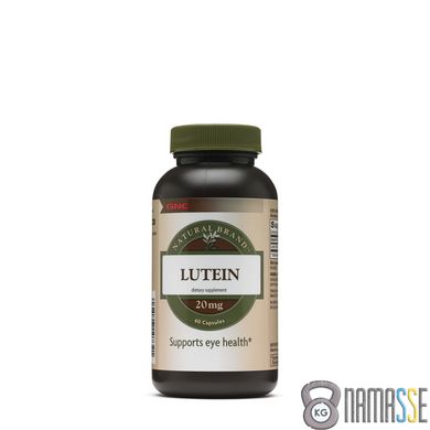 GNC Natural Brand Lutein 40 mg, 30 капсул