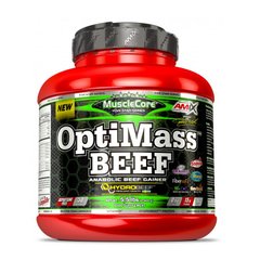 Amix Nutrition MuscleCore OptiMass Beef Gainer, 2.5 кг Білий шоколад