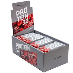 Progress Nutrition Protein Bar 30%, 16*50 грам Йогурт малина