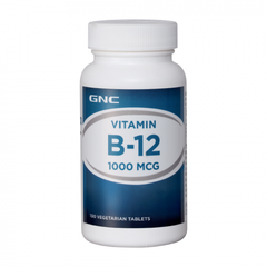 GNC Vitamin B12 1000 mcg, 100 таблеток