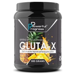 Powerful Progress L-Glutamine, 500 грам Ананас