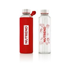 Пляшка Nutrend Glass Bottle 800 мл, Red
