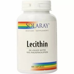 Solaray Lecithin, 100 капсул