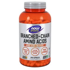 NOW Branched Chain Amino Acids, 240 капсул