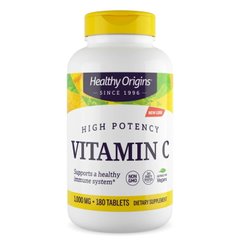Healthy Origins Vitamin C 1000 mg, 180 таблеток