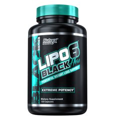 Nutrex Research Lipo-6 Black Hers Powerful, 120 капсул