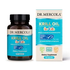 Dr. Mercola Krill Oil for Kids, 60 капсул