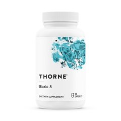 Thorne Biotin-8, 60 капсул