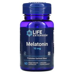 Life Extension Melatonin 10 mg, 60 вегакапсул