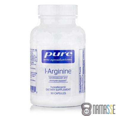 Pure Encapsulations L-Arginine, 90 капсул