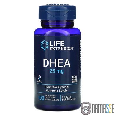 Life Extension DHEA 25 mg Dissolve , 100 таблеток