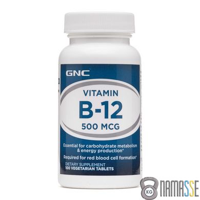 GNC Vitamin B-12 500, 100 таблеток