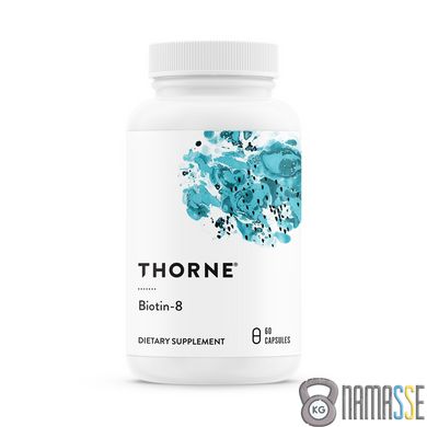 Thorne Biotin-8, 60 капсул