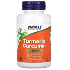 NOW Curcumin, 60 вегакапсул
