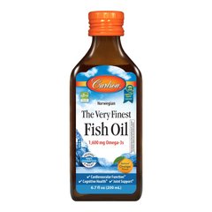 Carlson Labs The Very Finest Fish Oil, 200 мл Апельсин