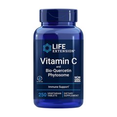 Life Extension Vitamin C and Bio-Quercetin Phytosome, 250 таблеток