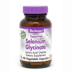 Bluebonnet Nutrition Yeast-Free Selenium Glycinate, 90 вегакапсул