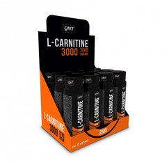 QNT L-Carnitine 3000 mg, 12*80 мл Червоні фрукти