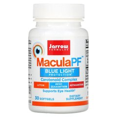 Jarrow Formulas MaculaPF Blue Light Protection, 30 капсул