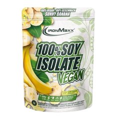 IronMaxx 100% Soy Protein Isolate, 500 грам Бана