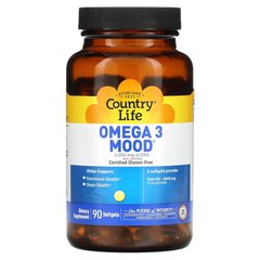 Country Life Omega 3 Mood, 90 капсул