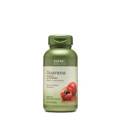 GNC Herbal Plus Guarana 250 mg, 100 капсул