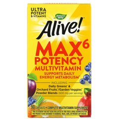 Nature's Way Alive! Max6 Daily, 90 капсул