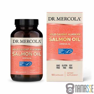 Dr. Mercola Salmon Oil, 90 капсул