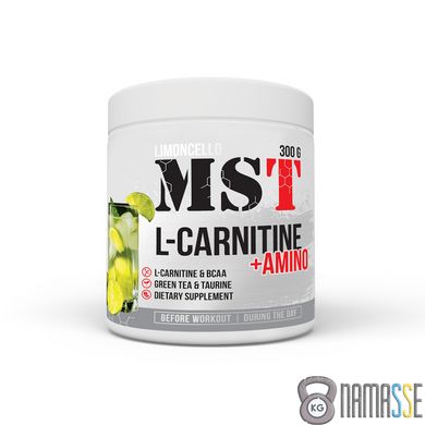MST L-Carnitine + Amino, 300 грам Лимон-лайм