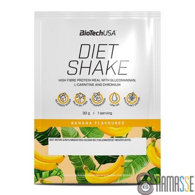 BioTech Diet Shake, 30 грам Банан