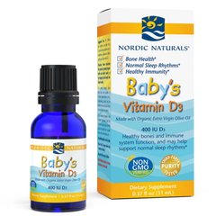 Nordic Naturals Baby's Vitamin D3 400 IU, 11 мл