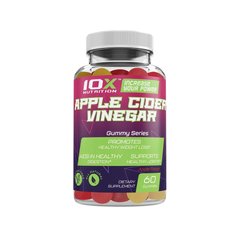 10XNutrition Apple Cider Vinegar, 60 желеєк